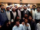 شهاب مرادی -  1398/2/22 - دفتر تبلیغات حوزه علمیه مشهد -  پس از یک جلسه نسبتا طولانی سخنرانی و پرسش و پاسخ در جمع دوستان عزیزم ؛ طلاب و روحانیون محترم 